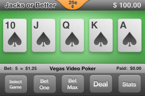 Screenshot Vegas Video Poker Screenshot Vegas Video Poker