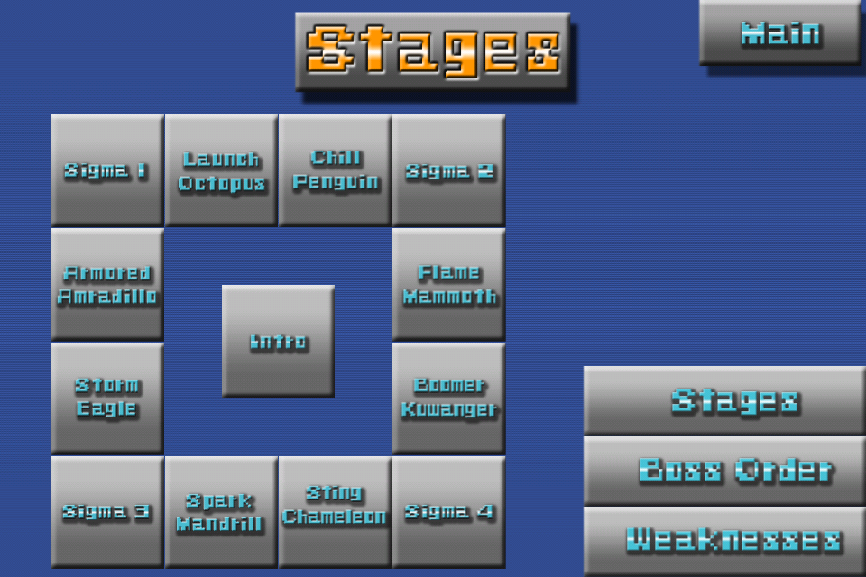 Screenshot Mega Man X Guide Screenshot Mega Man X Guide